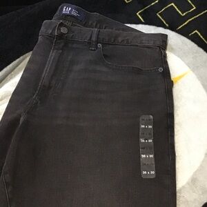 GAP Men's Charcoal Slim Jeans